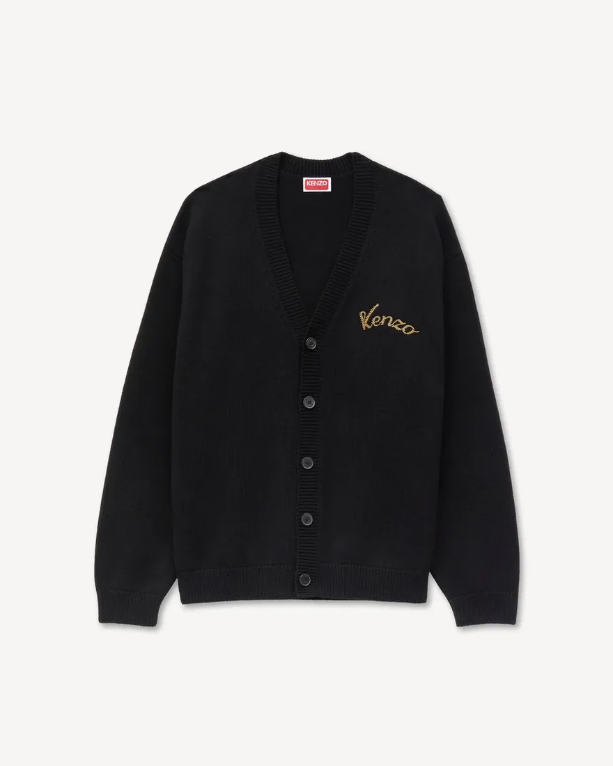 Кардиган Kenzo з вишивкою з бавовни