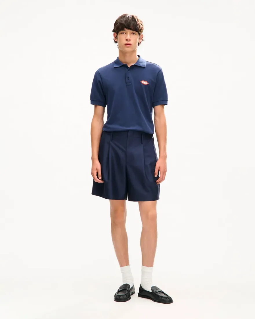 Поло Kenzo slim fit з бавовни — фото 4