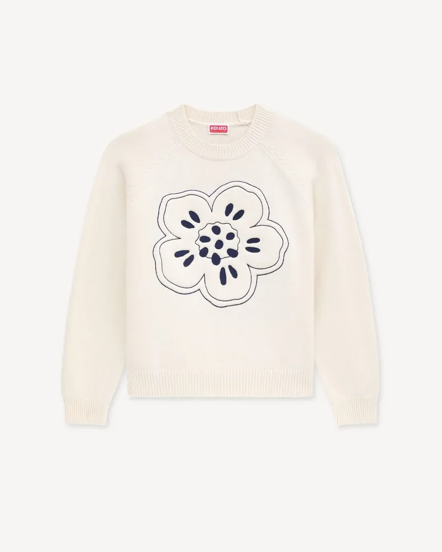 Светр Kenzo з вишивкою з вовни